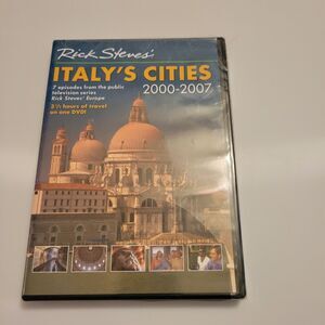 Rick Steves Italy’s Cities 2000-2007 Seven Episodes DVD